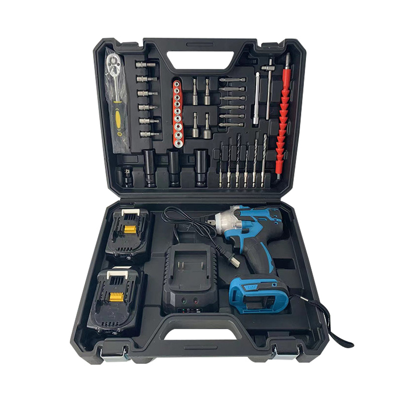 dingwei 18v 350nブラシレスリチウムバッテリーホイールスパナセットエレクトリックコードレストルクインパクトレンチ